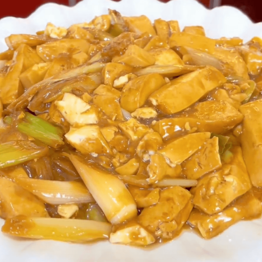 Scallion Braised Tofu