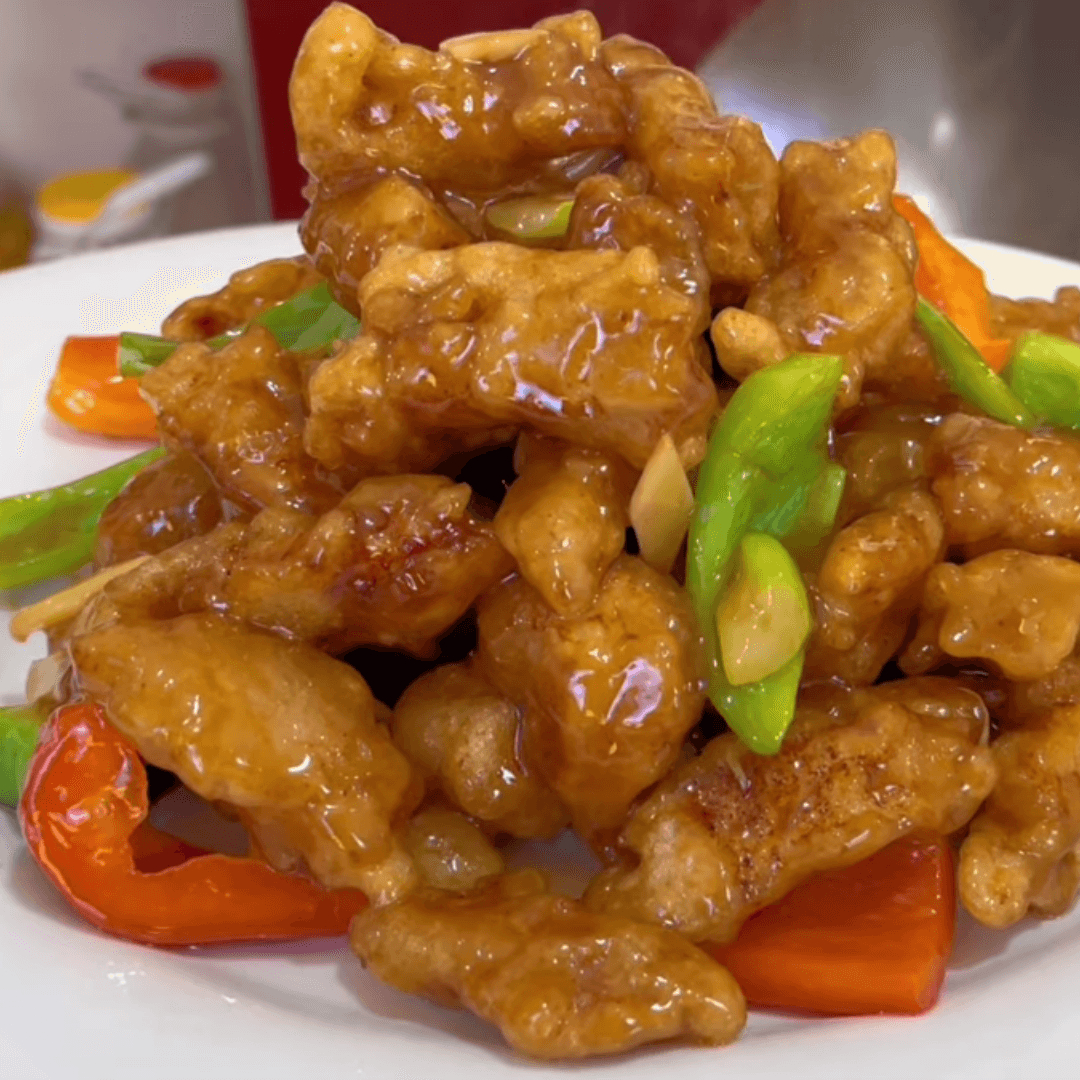 Crispy fried pork