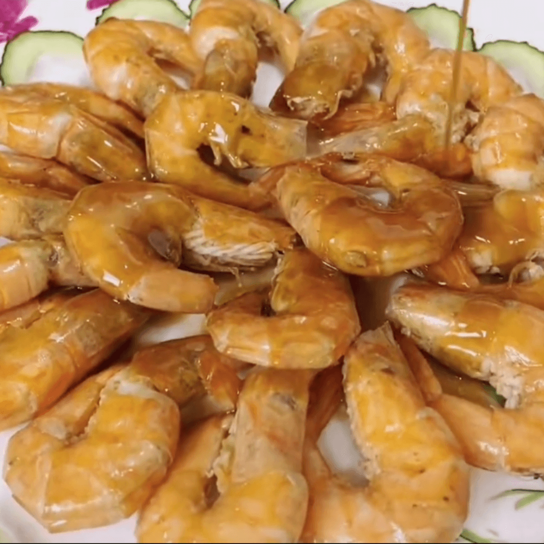 Oil-Braised Jumbo Shrimp