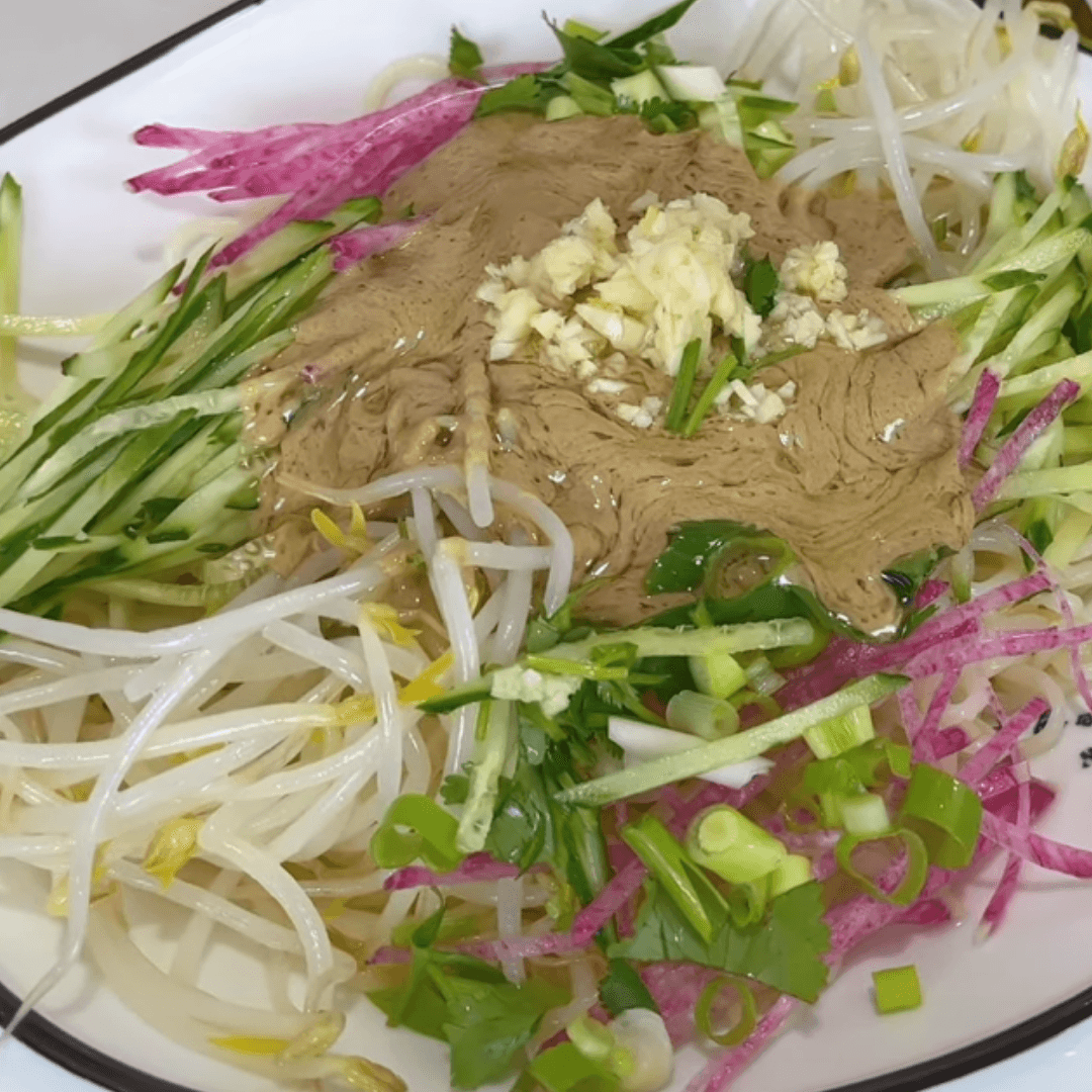 Sesame sause noodle